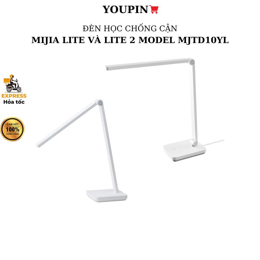 Đèn Bàn Đèn học Mijia Lite Chống Cận và Đèn học Mijia Lite 2 MJTD10YL 9290041673 - BH 6 Tháng