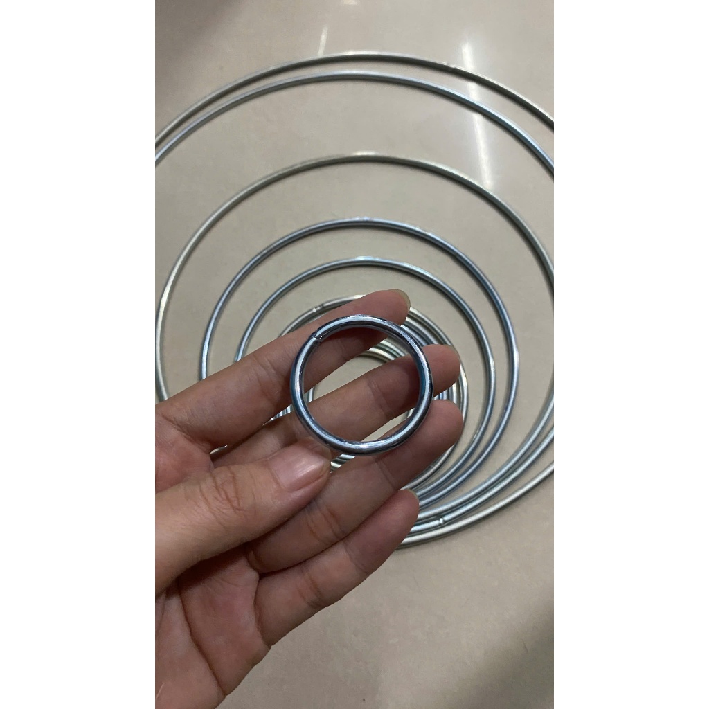 Sỉ khoen vòng sắt đường kính 4cm, 5cm dày 4mm ( 4li)