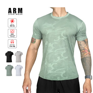  Áo Thun Thể Thao Nam JACQUARD SEAMLESS AR chất vải mát lạnh co giãn thoải mái tập gym chạy bộ 
