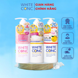  Sữa tắm trắng da toàn thân White Conc Nhật Bản - Chai 360ml 600ml 