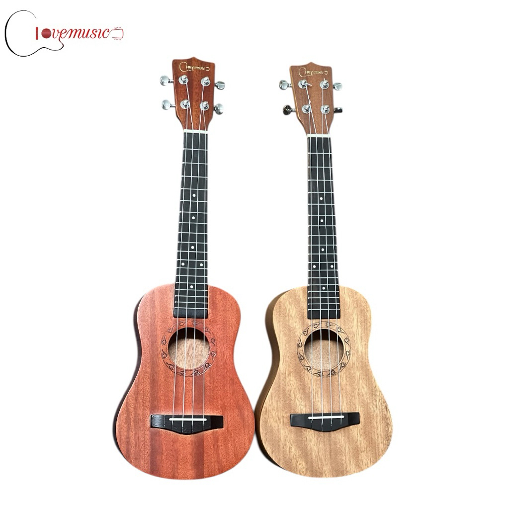 Đàn Ukulele Concert Gỗ 23inch Chất Lượng Tặng Kèm Đầy Đủ Phụ Kiện