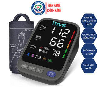 Máy đo huyết áp bắp tay ITrust BP113 - Màn hình led lớn - Giọng nói Tiếng Việt