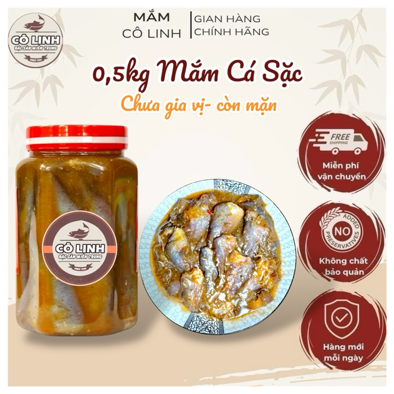 Mắm Cá Sặc Nguyên Chất Hũ 500g – Đậm Đà Truyền Thống, Thơm Ngon Chuẩn Vị