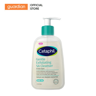 Sữa Rửa Mặt Hỗ Trợ Tẩy Tế Bào Chết Cetaphil Gentle Exfoliating SA Cleanser 236Ml | Guardian Việt Nam