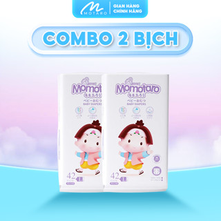[COMBO 2 BỊCH] Tã Bỉm Dán Quần Momotaro Siêu Mỏng, Thoáng Mát