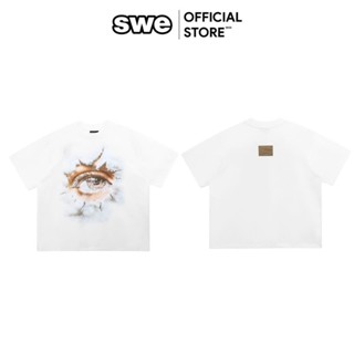  Áo Thun Boxy Unisex Local Brand SWE SKEYE BOXY TEE - Trắng 