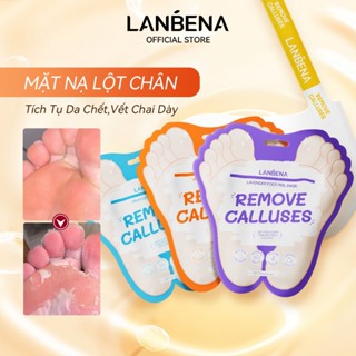 【Giá Live Độc Quyền Mặt Nạ Chân + Mặt Nạ Tay Lanbena Lavender Tẩy Tế Bào Chết, Dưỡng Ẩm