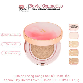 Cushion Aperire Day Dream Cover SPF50+/PA++++ Phấn Nước Chống Nắng Che Phủ Hoàn Hảo Và Bảo Vệ Da Toàn Diện 13g