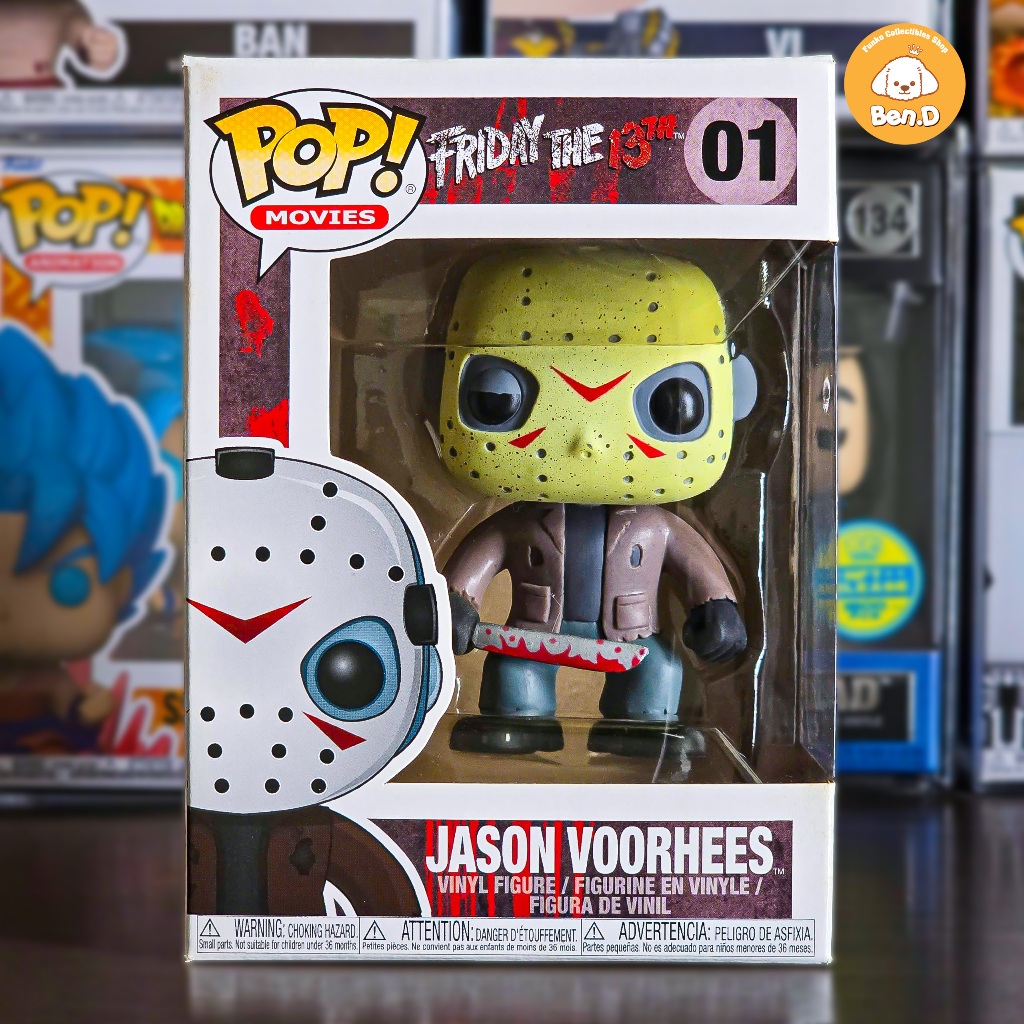 Mô hình Funko POP Movies: Friday The 13th - Jason Voorhees #01