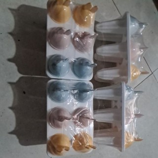 Khuân làm kem vỉ 6 que nhựa Việt Nhật