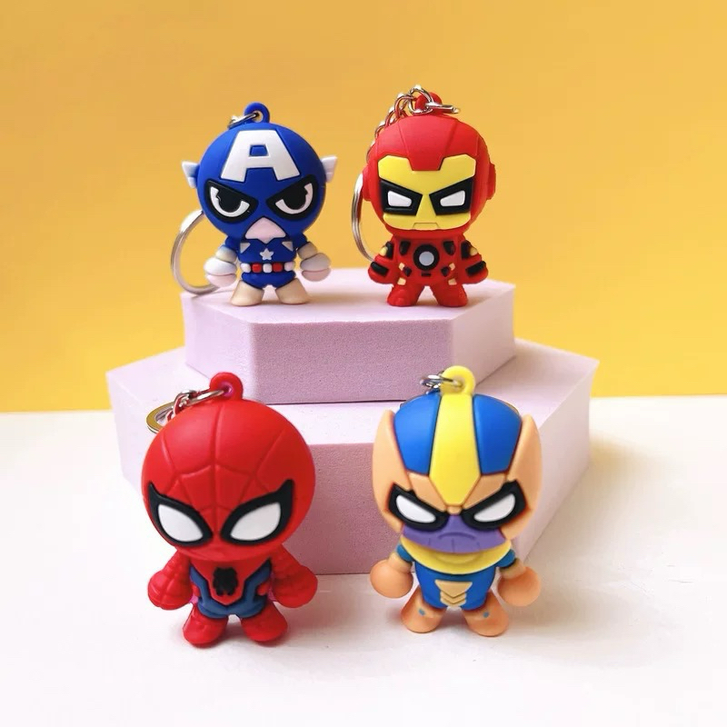 Móc khóa biệt đội Avengers siêu anh hùng Marvel