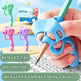 Đệm Lót Tay Định Vị Cách Cầm Bút Cho Trẻ, Dụng Cụ Hỗ Trợ Cầm Bút Chống Trơn Trượt