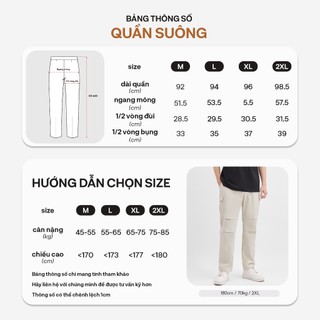 Quần Dài Kaki Cargo PATTERN PQ033