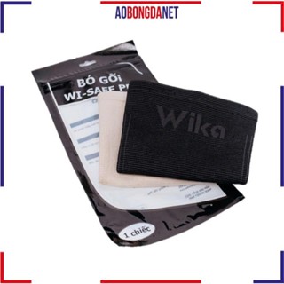 Bó Gối Thể Thao Wika Chính Hãng, Băng Bảo Vệ Đầu Gối Bóng Đá Bóng Chuyền Bóng Rổ, Chất Liệu Spandex Polyeste Co Giãn