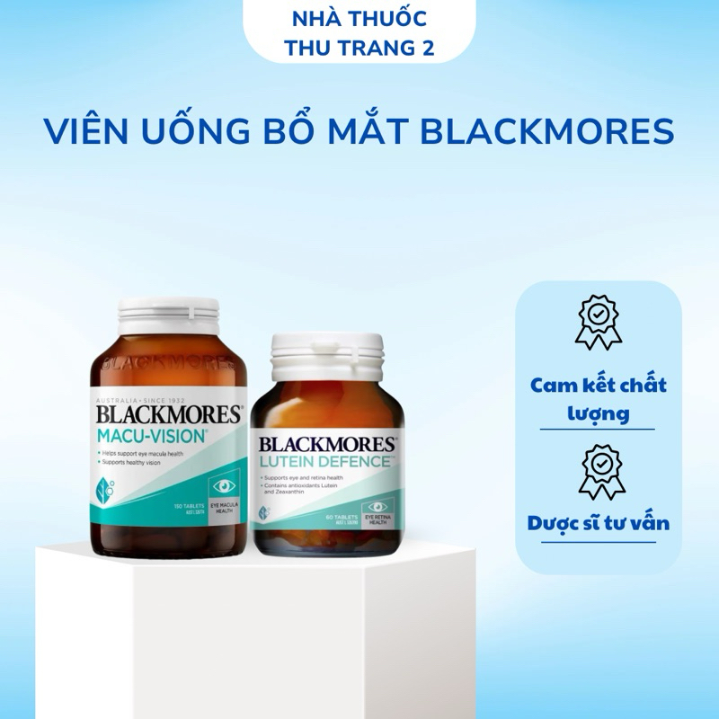 Bill Hãng - Viên Uống Bổ Măt Macuvision Và Lutein Blackmores