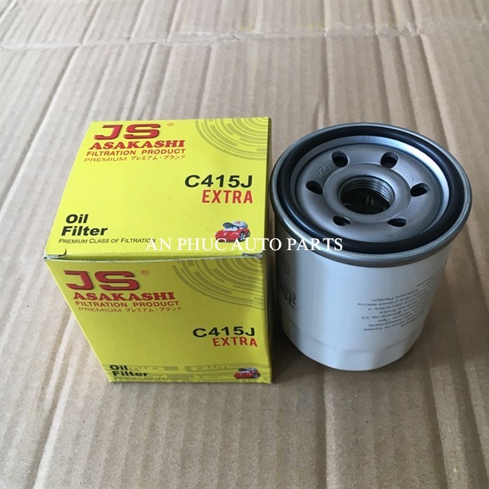 Lọc nhớt cao cấp Mitsubishi Xpander, Xpander Cross 2018-2025, hiệu JS Asakashi Nhật C415J, C809J