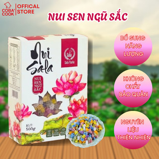 Nui Ngũ Sắc Hữu Cơ Rau Củ Hình Hoa Sen Giảm Cân Ăn Kiêng
