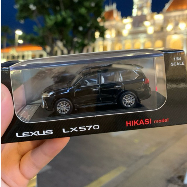 Mô hình xe Lexus LX570 1:64 MÀU ĐEN Limited Edition