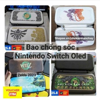  Bao da chống sốc tay cầm hoạ tiết Zelda 2023   Pokemon Violet Scarlet Nintendo Switch Oled   Switch 1  2 Case Ốp 