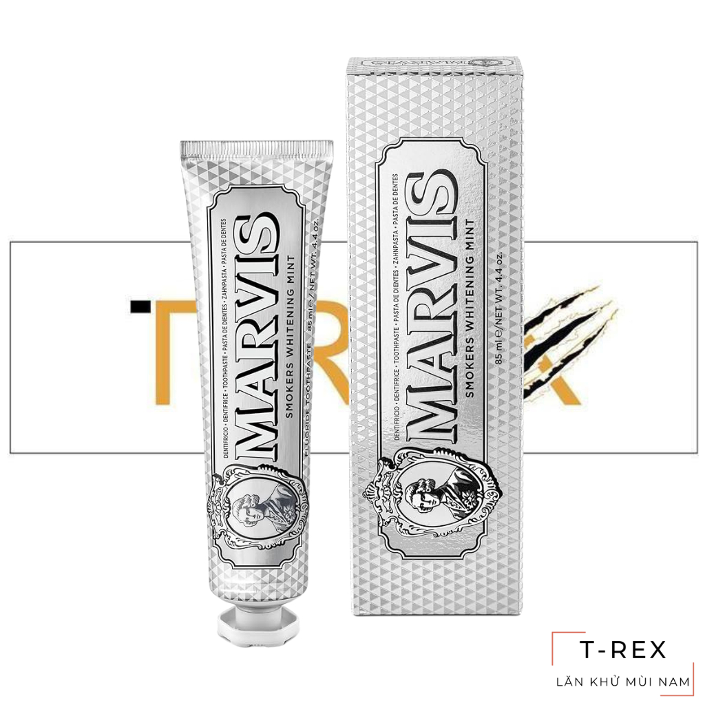 Kem Đánh Răng Marvis Smokers Whitening Mint 85ml