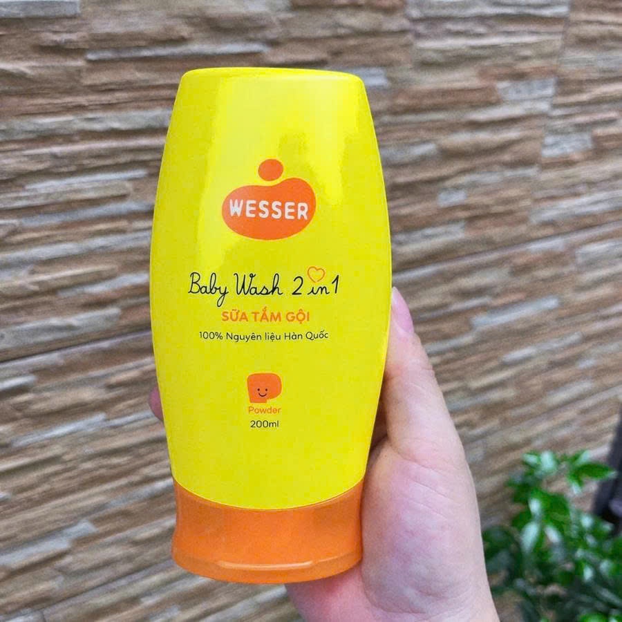 SỮA TẮM GỘI WESSER 200ML