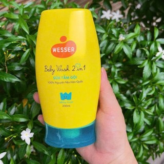 SỮA TẮM GỘI WESSER 200ML