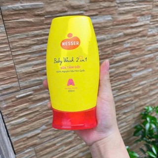 SỮA TẮM GỘI WESSER 200ML