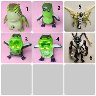 Đồ chơi Ben 10 Hãng Bandai 2nd,  FIGURE Alien Force ben 10 có Omniverse, STINKYFLY, UPCHUCK