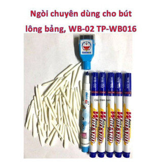GIAO HỎA TỐC 100 NGÒI BÚT DÙNG CHO VIẾT LÔNG BẢNG DOREMON ĐIỂM 10, VIẾT TL WB02 (Ø4.1× 7_ Ø3.6×29)