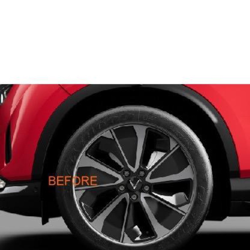 BỘ DECAL DÁN MÂM VF8 plus (5mâm)