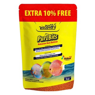 Thức Ăn Cho Cá Hikari Vibra Bites - Taiyo Pluss Discovery Purebits