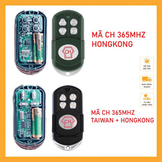 [TƯ VẤN CHUẨN][Mã CH 365mhz] Remote tay bấm chìa khoá cửa cuốn mã nhảy 365mhz