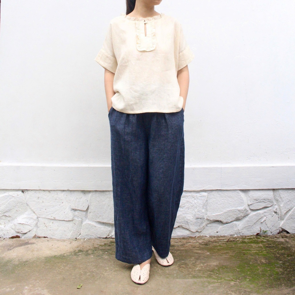 JiJi pant - Quần dài nữ linen - Tháng Năm
