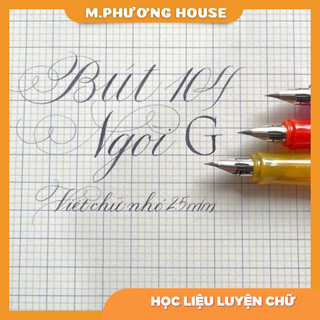 Bút Cánh diều Ngòi G trắng C02- C104 - C110 - C109 (Calligraphy)