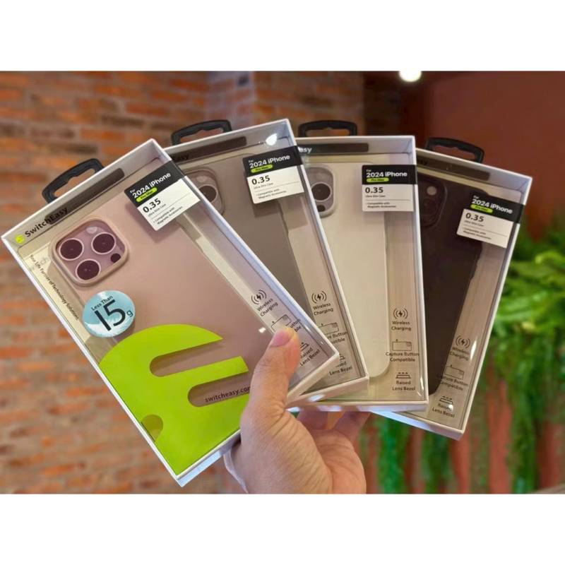 Ốp Lưng siêu mỏng silicon nhám SWITCHEASY Slim case dành cho  ip17 / ip17 pro/ ip17 pro max