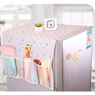 Combo 2 cái Bạt phủ tủ lạnh kèm túi 2 bên