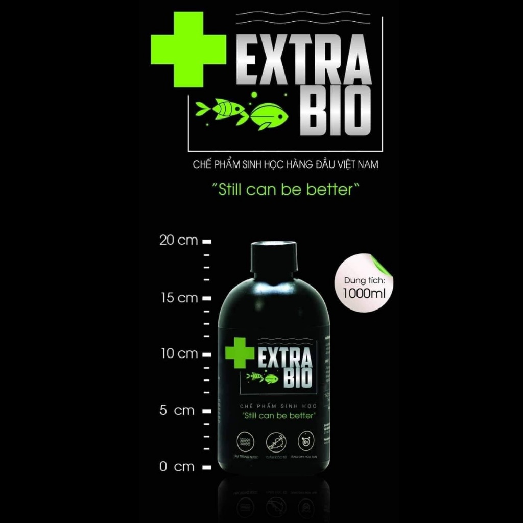 Chế phẩm sinh học Extra Bio cho bể cá cảnh