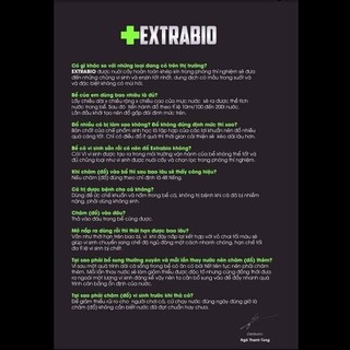 Chế phẩm sinh học Extra Bio cho bể cá cảnh