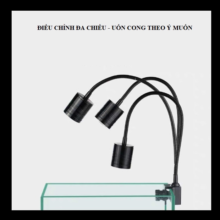 Đèn Led Rọi 3 Chế Độ Cho Bể Cá