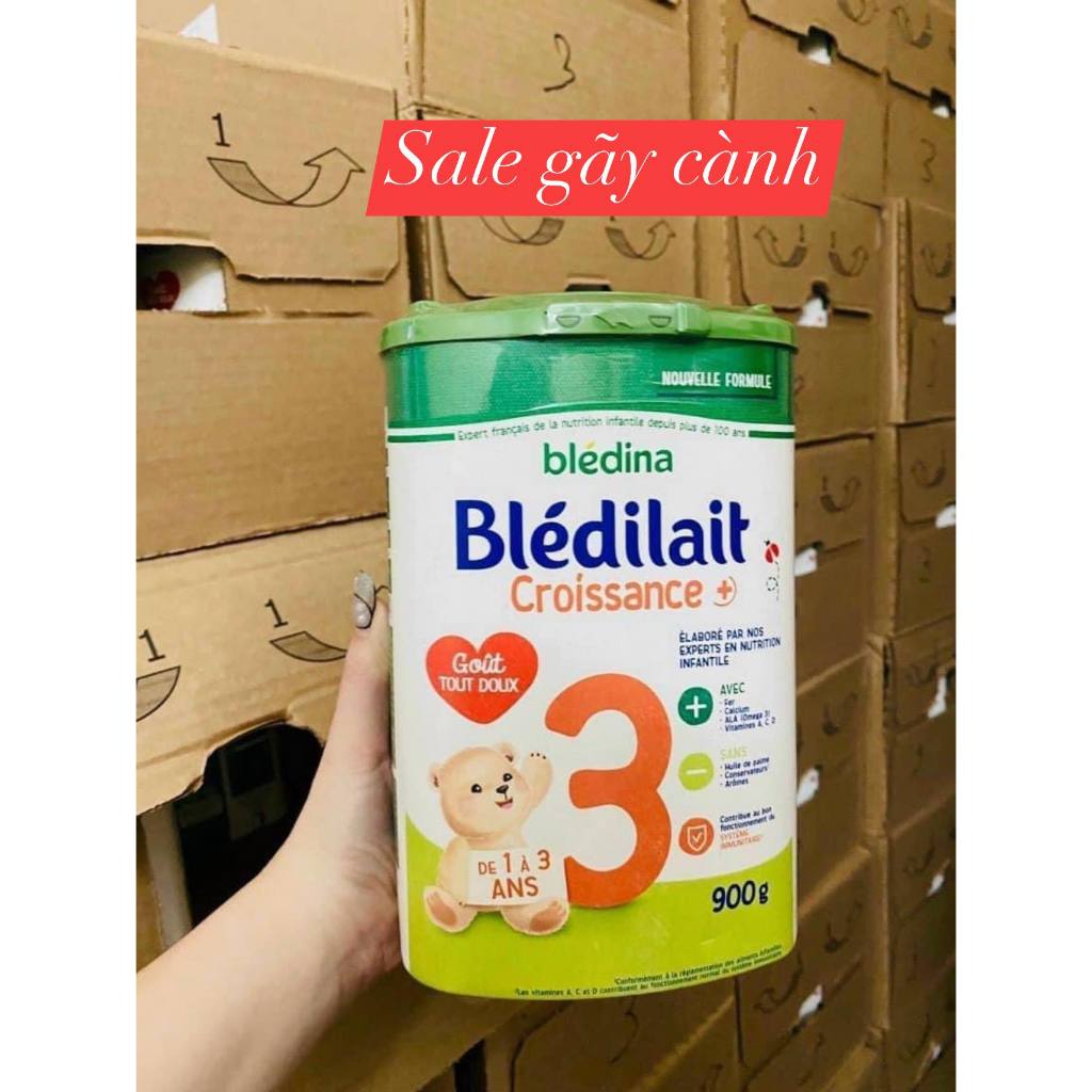 Sữa Bledilait số 3 hộp 900gr của Pháp có tem phụ(Date 2027)