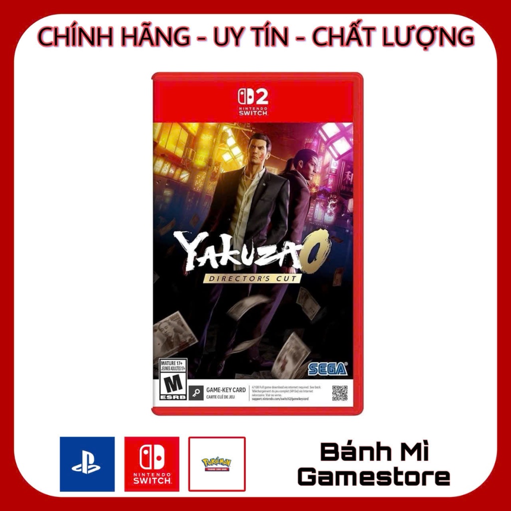 Băng game Nintendo Switch 2 Yakuza 0 - Director's Cut