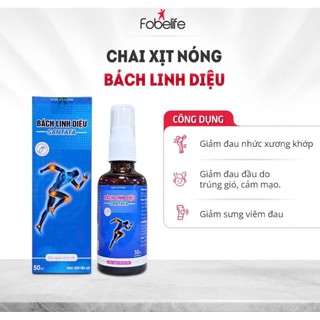 chai xịt xoa bóp linh diệu giảm đau nhanh , 4 tặng 1