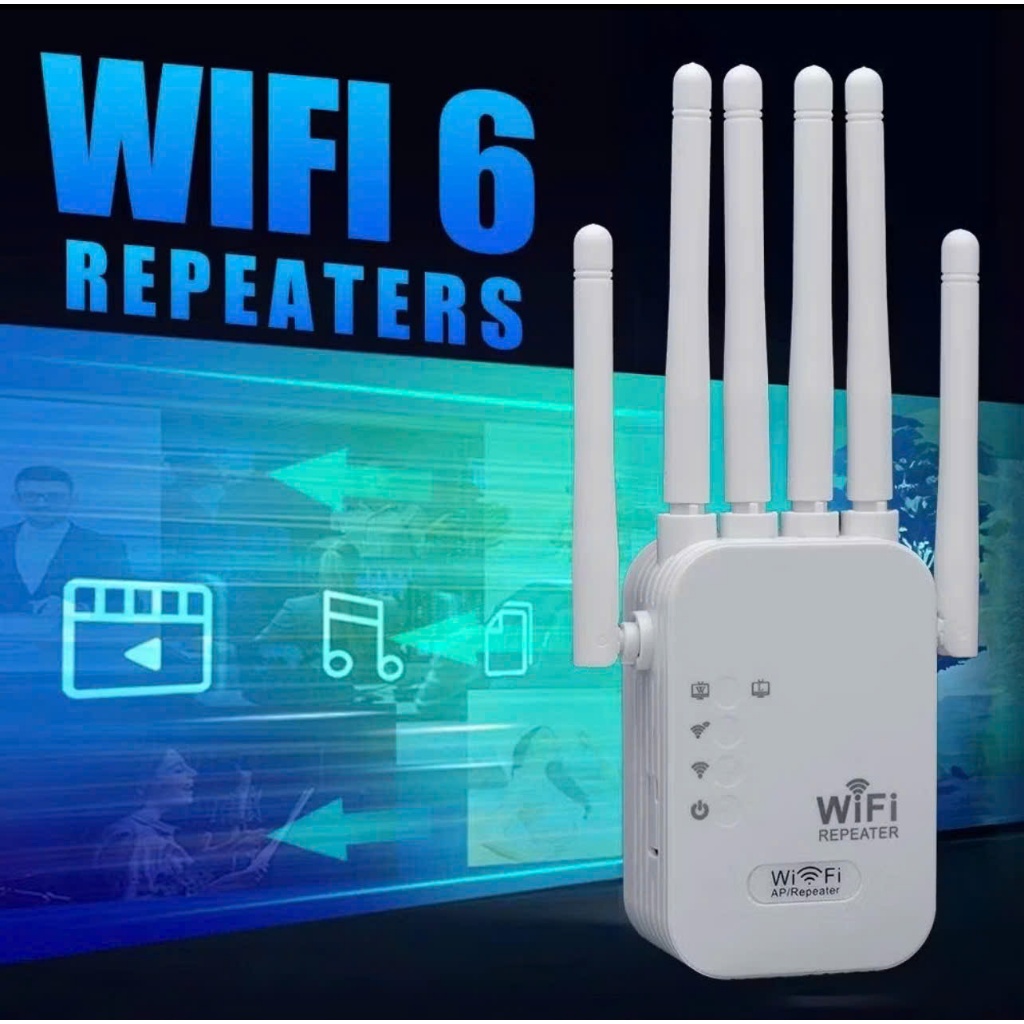 Bộ kich wifi 6 râu 18000mpbs tốc độ cao,kết nối xa,sóng mạnh,kết nối xuyên tường,cải thiện tốc độ mạng | BigBuy360 - bigbuy360.vn