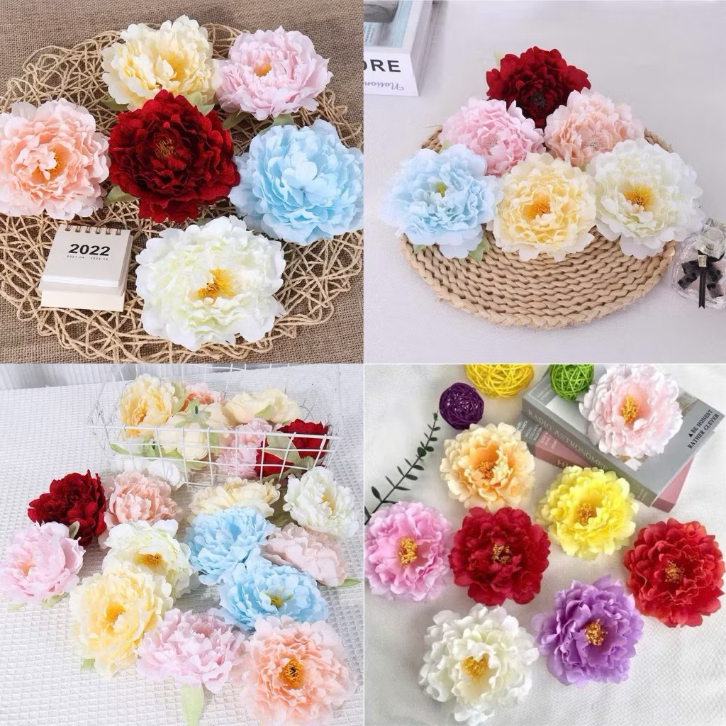 Đầu bông hoa mẫu đơn làm oản,trang trí tết