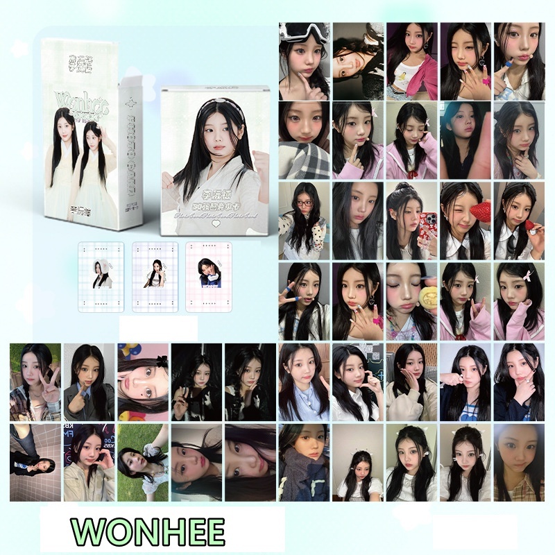 Set 50 photo card unoff Hologram ILLIT WONHEE 2025
