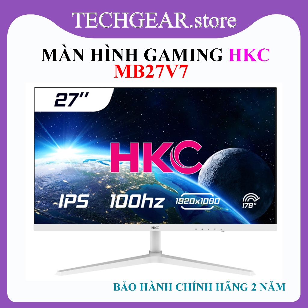 Màn hình văn phòng HKC MB27V7-W 27 inch, IPS, 100Hz