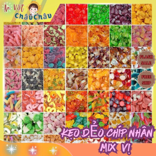 500Gr Kẹo Dẻo Chip Nhân Mix Vị Siêu Ngon