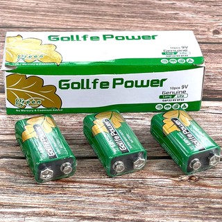 Pin 9V, Pin Vuông Carbon Gollfe Power - Thân Thiện Với Môi Trường (1 Viên)