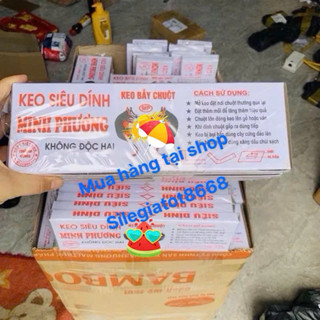 sỉ 12 miếng keo dính chuột minh phương/tấm bẫy chuột