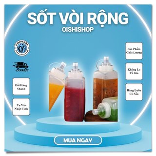  Chai nhựa đựng sốt bình nhựa đựng sốt siro ,bình nhựa vuông vòi rộng 800ml và bình 1000ml 